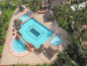 Outdoor pool, a heated pool - Ave de mar (Quintas del Mar Mazatlán)