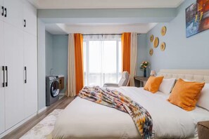 1 Schlafzimmer, Bügeleisen/Bügelbrett, WLAN