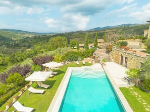 Seasonal outdoor pool