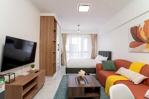 1 bedroom, iron/ironing board, WiFi - City views, Cozy studio Kilimani (Nairobi)