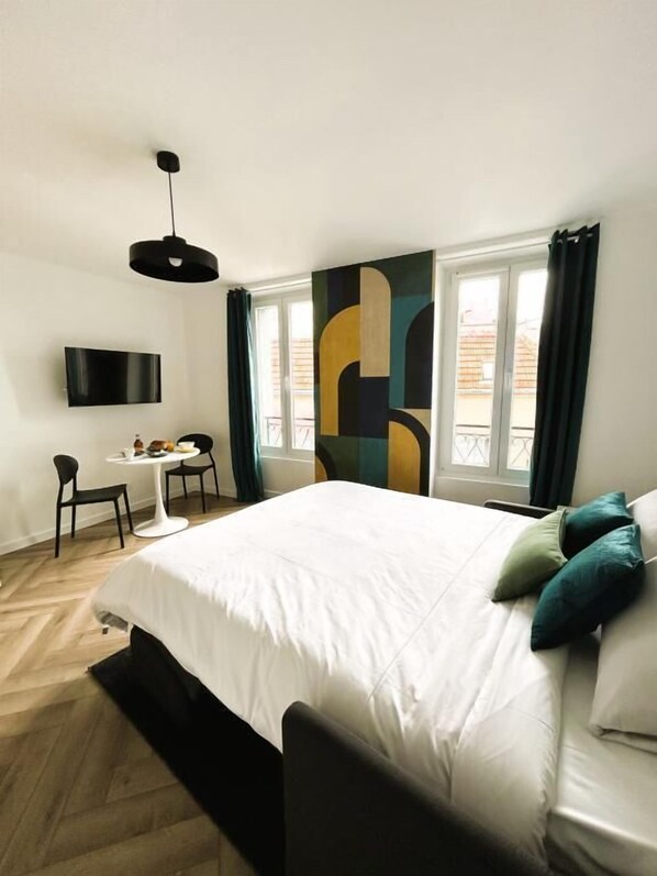 Wifi gratis y ropa de cama 