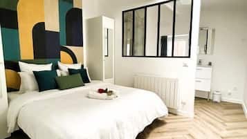 1 habitación, wifi gratis y ropa de cama