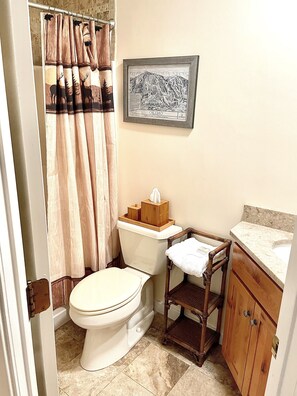 Hair dryer, towels, soap - Ski in/out @Base Lodge at  Clock tower,Okemo. Building B  Ground Level sleeps 6 (Ludlow)