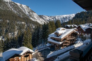 Property grounds - Wifi, 100m from resort center, 4th floor, view mountain, fitness, sauna, hammam, balcony, parking (Courchevel)