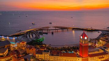 Overnatningsstedets facade