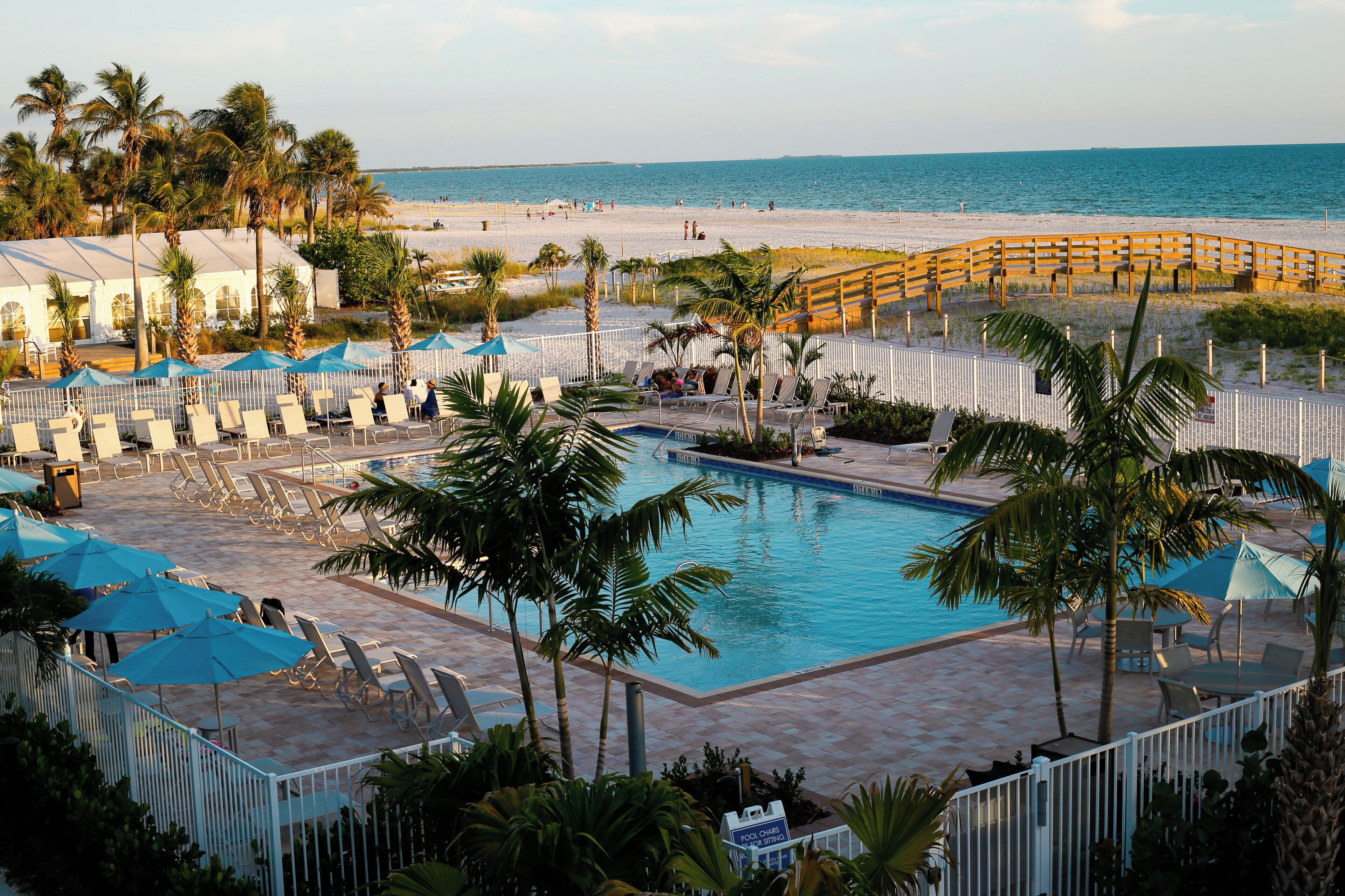 Seasonal outdoor pool