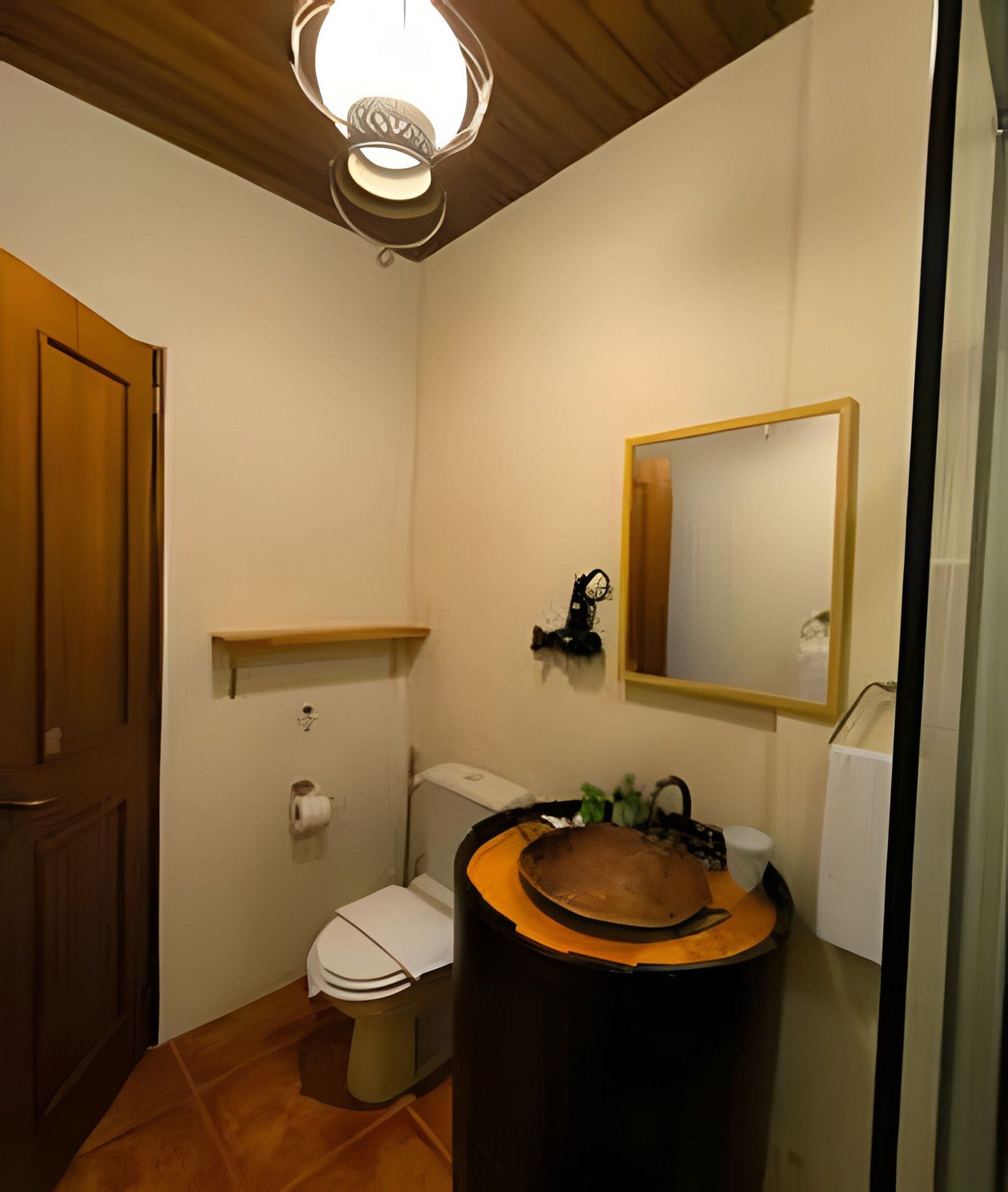 Suite | Salle de bain | Douche, sèche-cheveux, serviettes fournies, savon