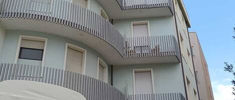 Façade de l’hébergement