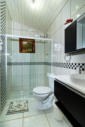 Towels, soap, toilet paper