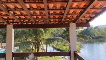 Premium Twin Room, River View | Lanai