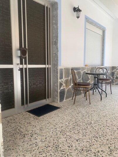 Cozy three-room first floor apartment with dining kitchen and balcony