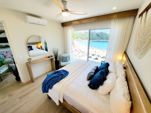 2 chambres, coffre-fort, accès au Wi-Fi (inclus), literie fournie