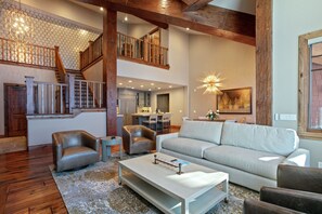 TV, fireplace - NEW! 504 - Five Bedroom Penthouse Grand Lodge (Park City)