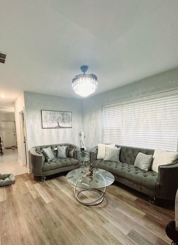 TV connectée, cheminée