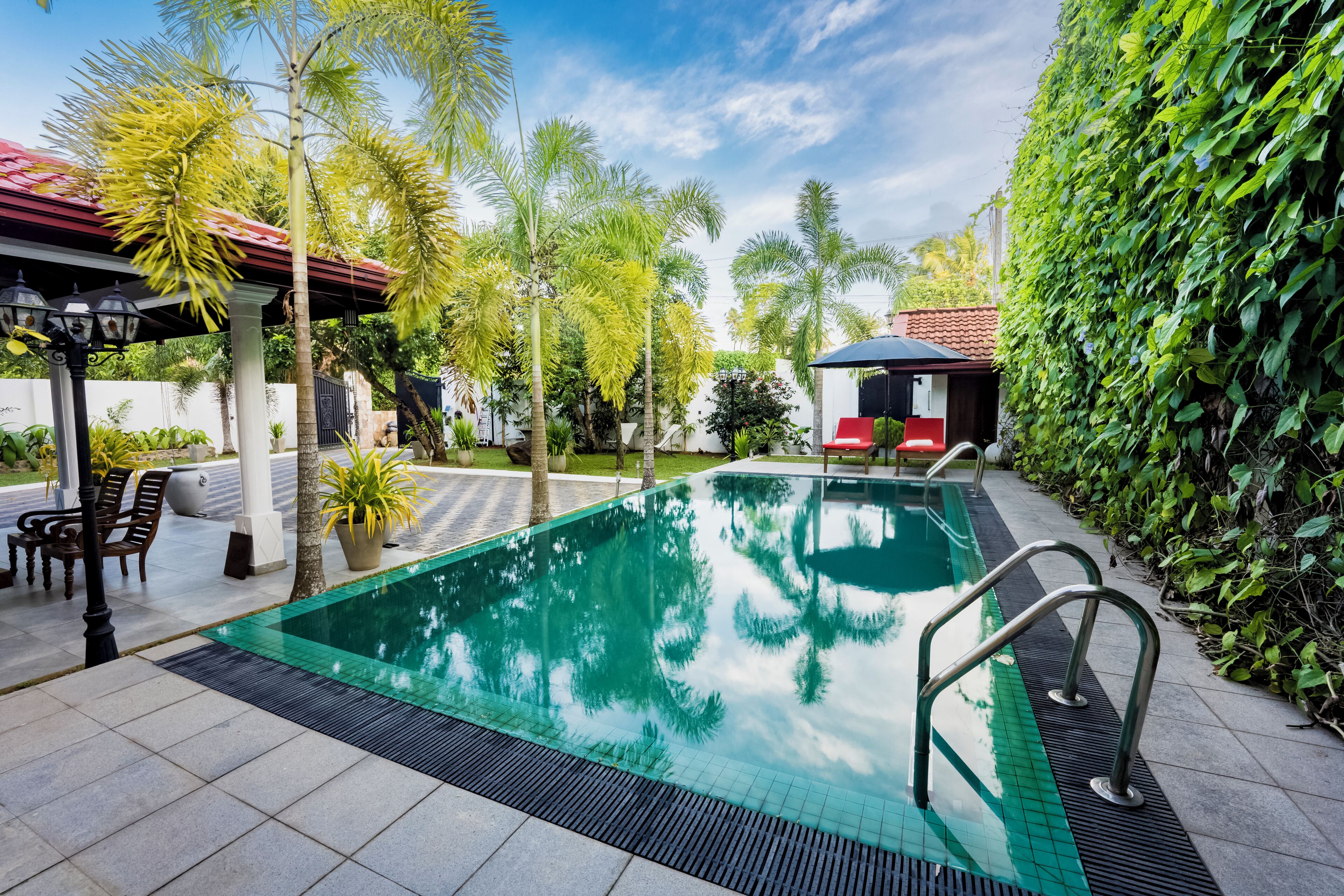 Deluxe-villa - privat pool - havudsigt | Værelsesfacilitet