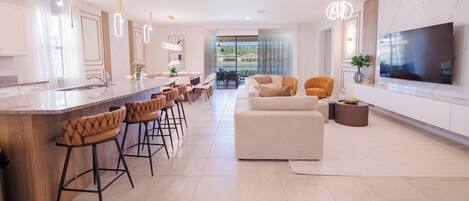 Smart-tv, videospil, bordfodbold