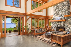 Unclassified image, 2 of 22, button - Bainbridge Is waterfront lodge w private beach access and extensive amenities (Bainbridge Island)