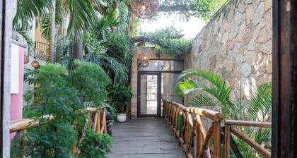 Jungle Room on 5th, one block to the beach