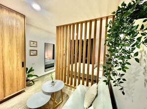 1 soverom, strykejern/-brett, wi-fi og sengetøy