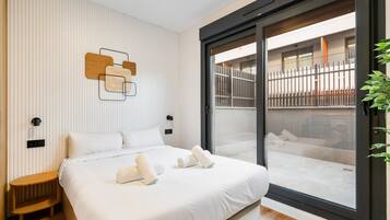 1 dormitorio, tabla de planchar con plancha, wifi gratis y ropa de cama