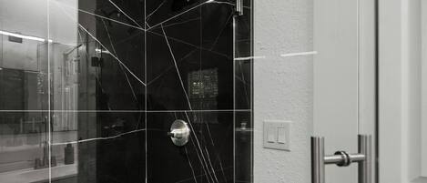 Towels, soap, toilet paper