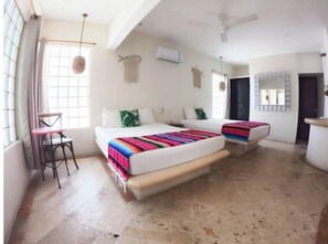 1 室のベッドルーム、アイロン / アイロン台、WiFi、ベッドシーツ