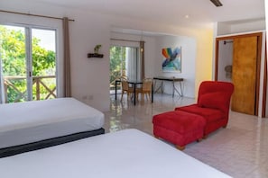 1 bedroom, in-room safe, iron/ironing board, free WiFi