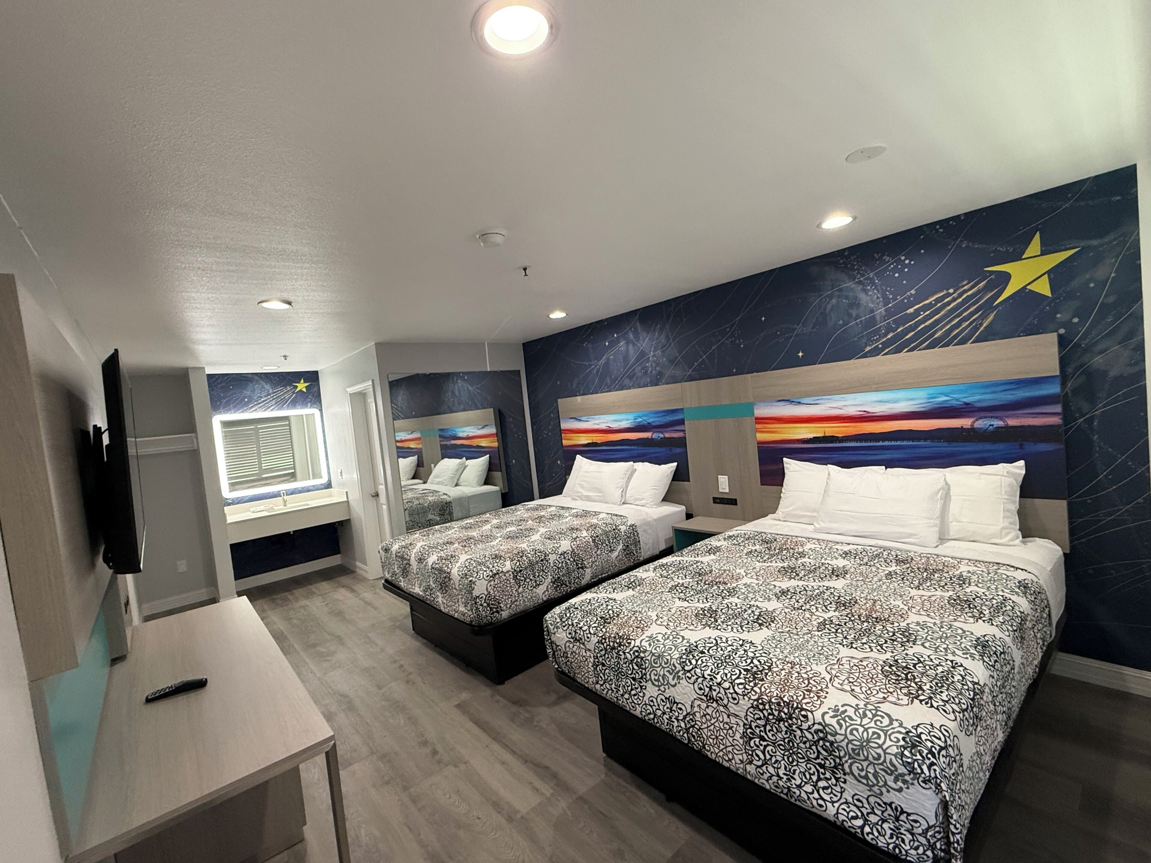 Superior Room, 2 Queen Beds | Desk, laptop workspace, iron/ironing board, WiFi (free)
