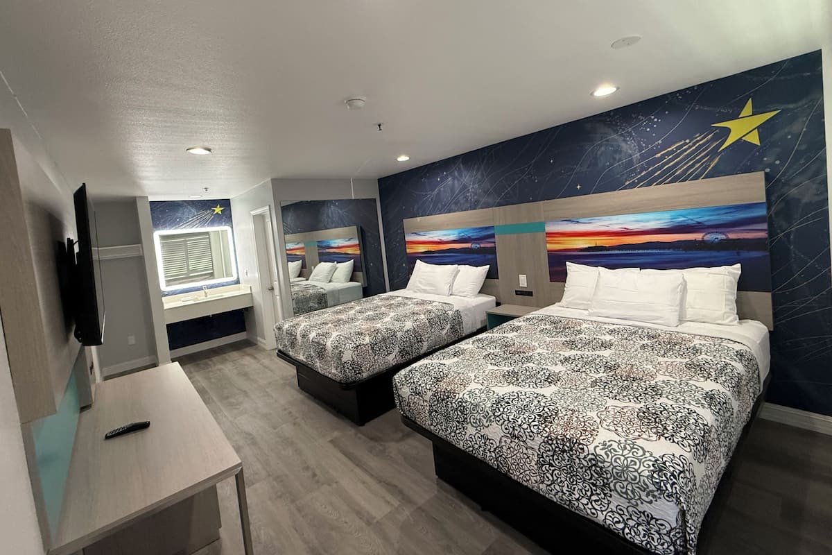 Superior Room, 2 Queen Beds | Desk, laptop workspace, iron/ironing board, WiFi (free)