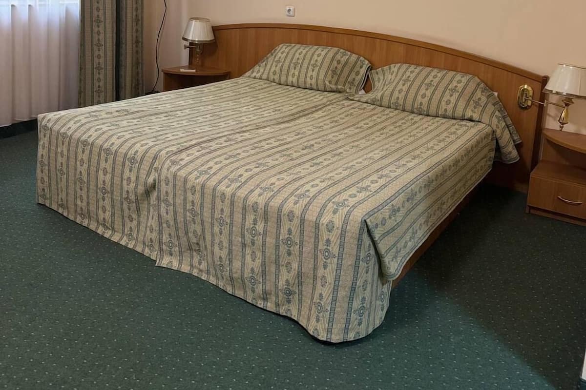 Chambre Confort Double ou avec lits jumeaux, vue fleuve | 2 chambres, bureau, espace de travail pour ordinateur portable