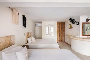 1 bedroom, iron/ironing board, WiFi, bed sheets - Twin Room on 5th A06 (Playa del Carmen)