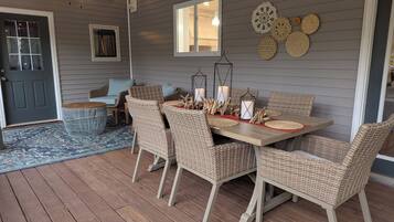 Opções para refeição ao ar livre