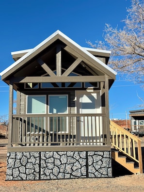 Voorkant van accommodatie