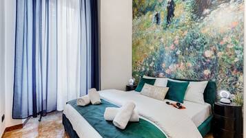 3 Schlafzimmer, BĂŒgeleisen/BĂŒgelbrett, WLAN, BettwĂ€sche