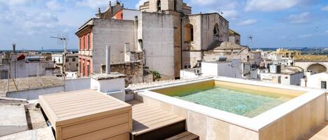 Una piscina riscaldata