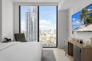 1 غرفة نوم وواي فاي مجانًا وملاءات أسرّة وتسهيلات لدخول الكراسي المتحركة