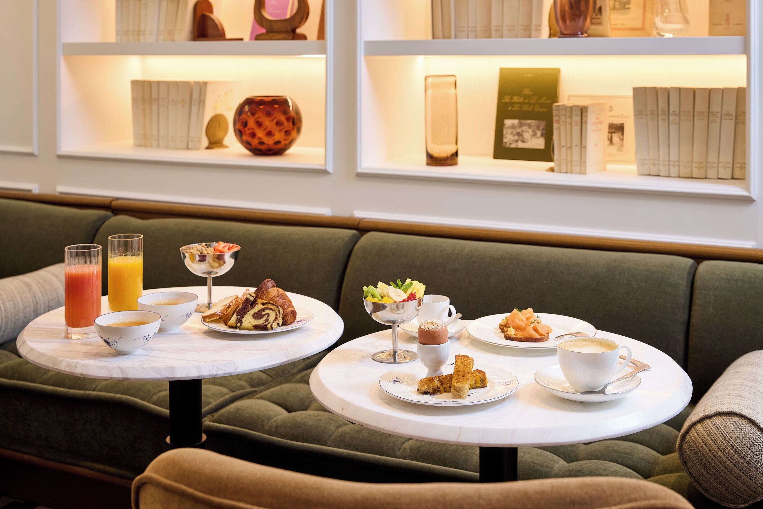 Daily buffet breakfast (EUR 23 per person)