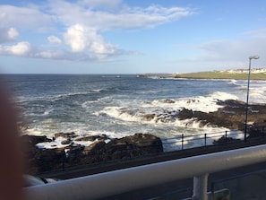 Vue depuis lâhĂ©bergement