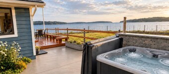 Hot Tub by the Water | Sunset Deck | Beach Access