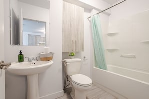 Hair dryer, towels