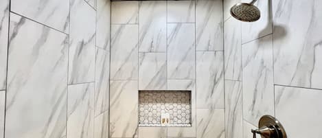 Shower, towels