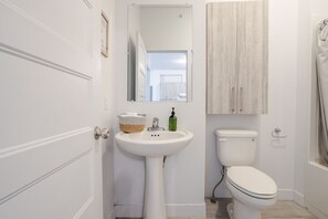 Hair dryer, towels