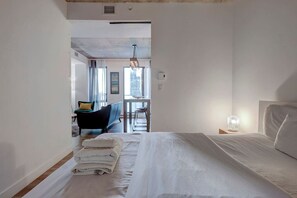 1 bedroom, desk, iron/ironing board, free WiFi - comfy studio in Old Port Montreal (Montréal)