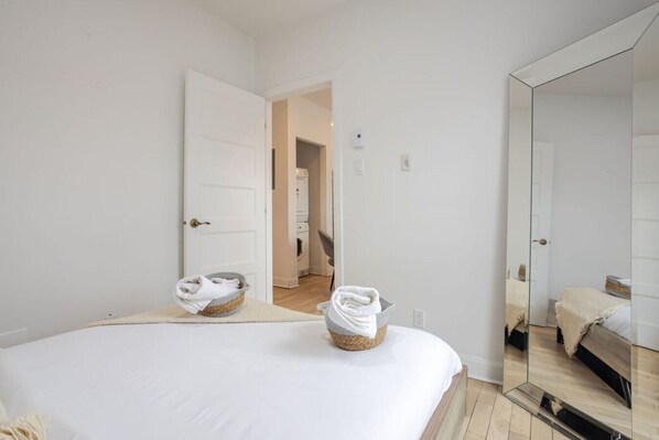 1 Schlafzimmer, Bügeleisen/Bügelbrett, kostenloses WLAN, Bettwäsche