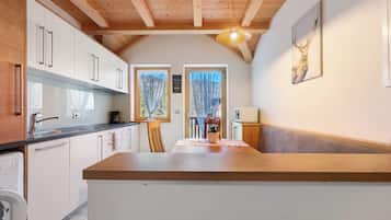 KĂŒhlschrank, Mikrowelle, Herdplatte, GeschirrspĂŒler