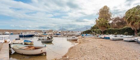 بالقرب من الشاطئ