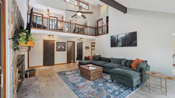 Smart TV, table football, books