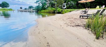 Private 5-acre Waterfront Retreat with Main & Guest House & BBQ Shed