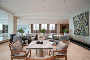 Sitzecke in der Lobby