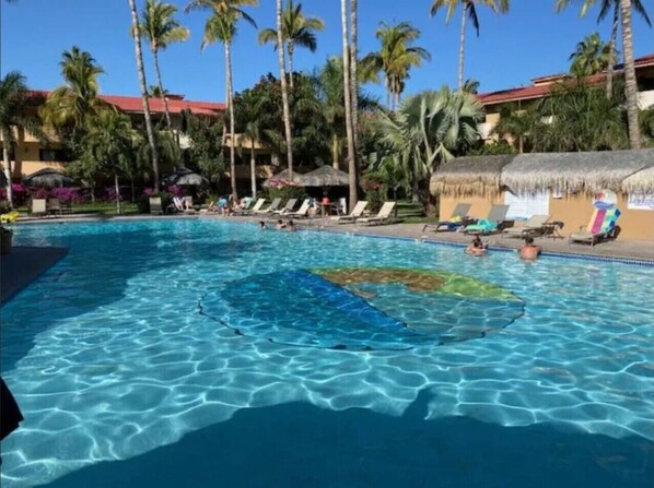 Opvarmet pool